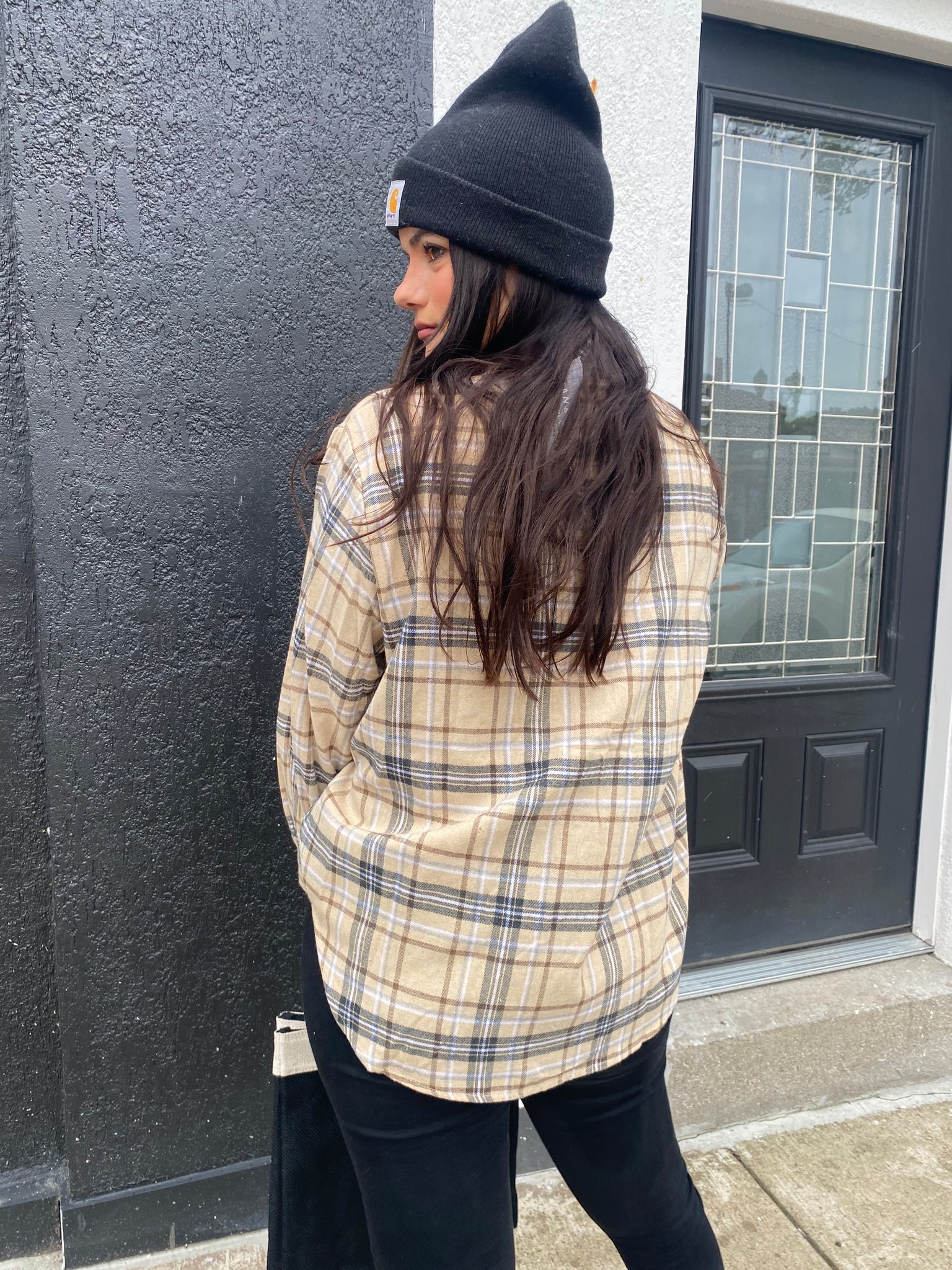 How to Style an Oversized Flannel Shirt